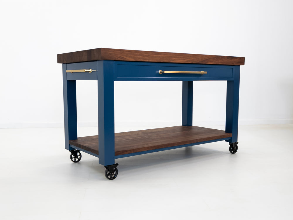 CHEF Butcher Block Island or Cart