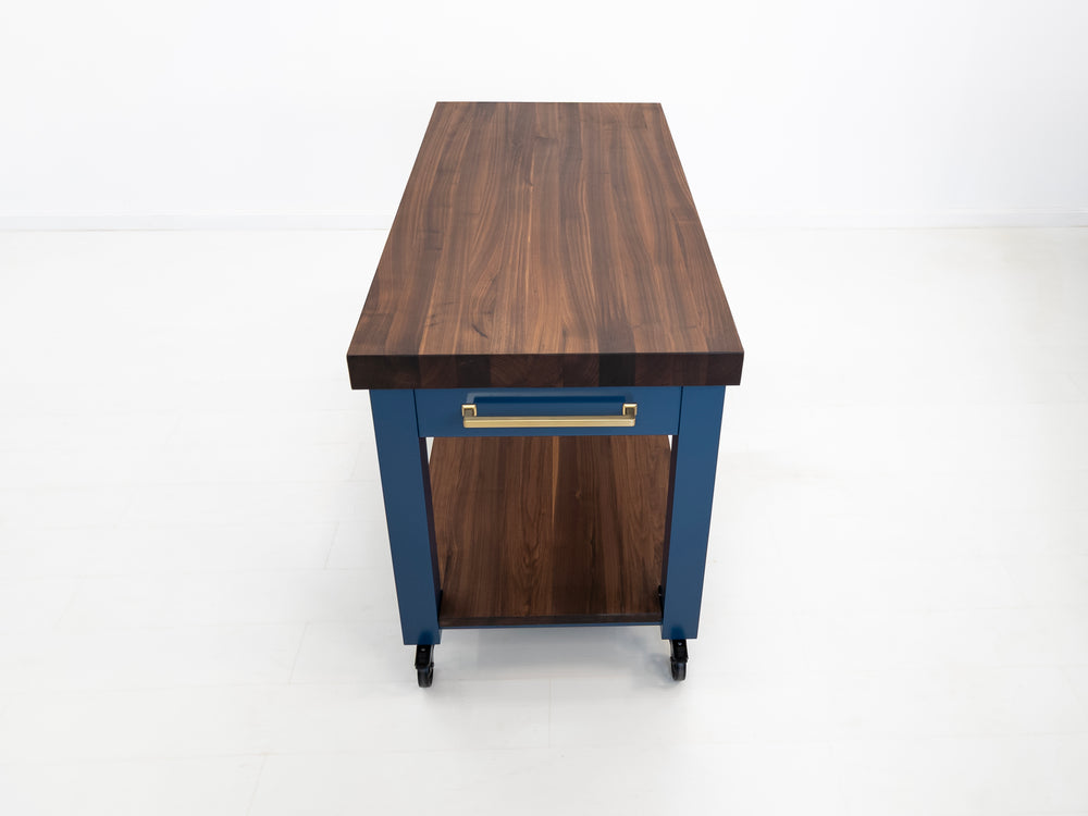 CHEF Butcher Block Island or Cart