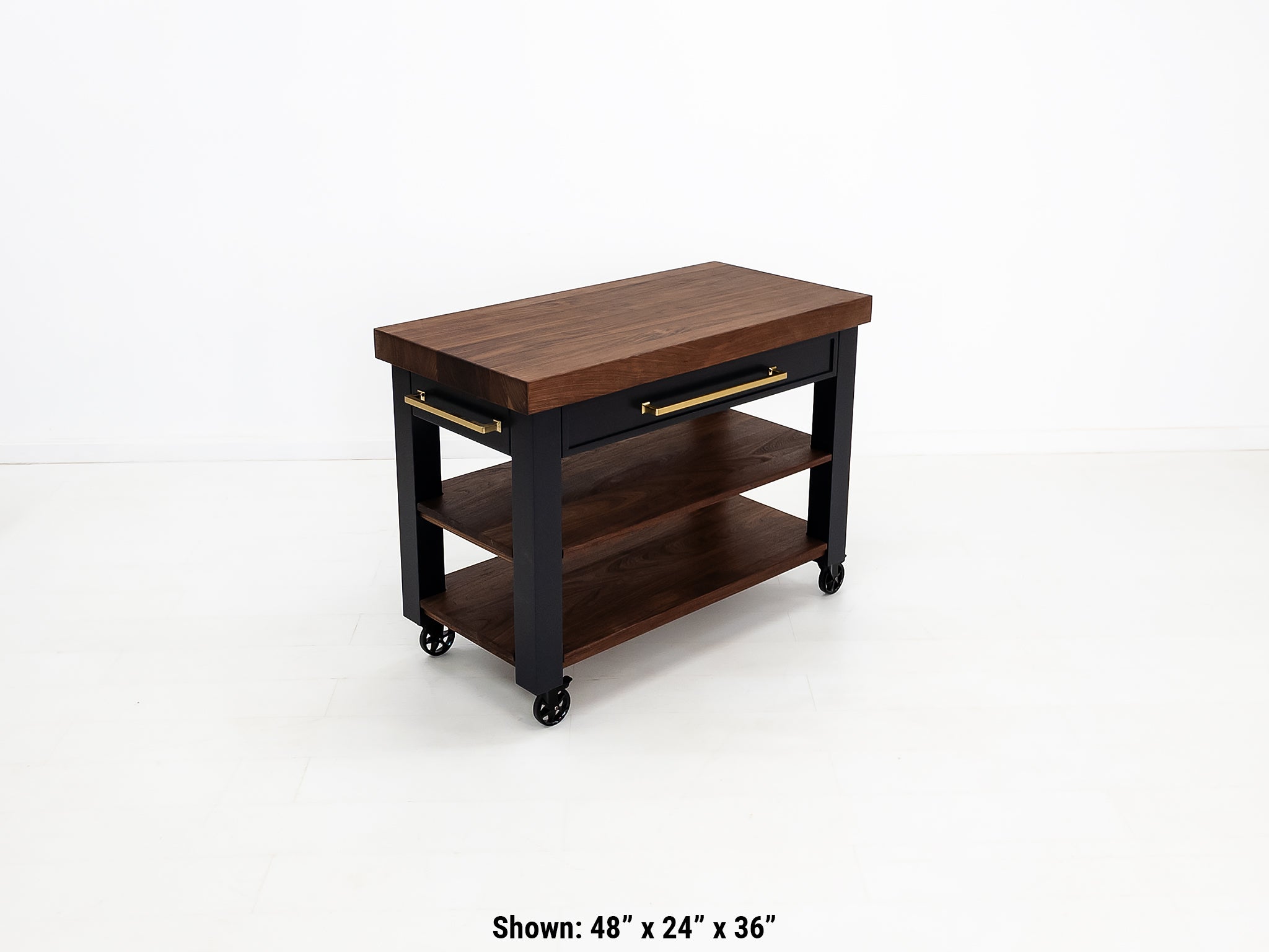CHEF Butcher Block Island or Cart