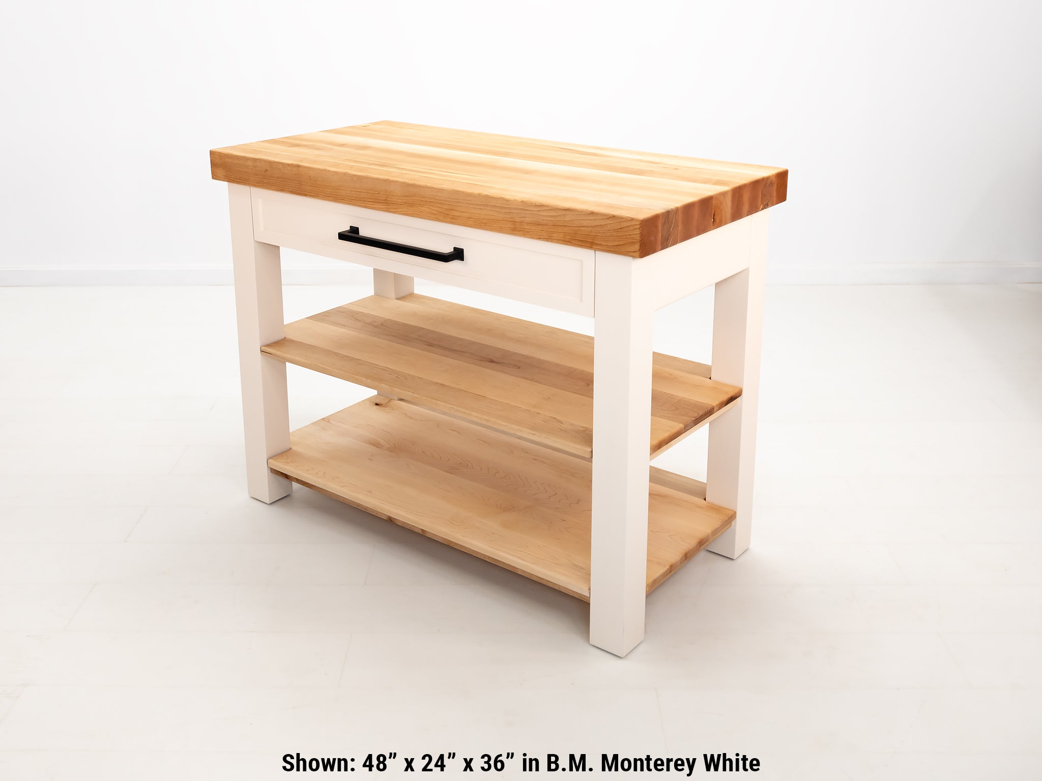 CHEF Butcher Block Island or Cart