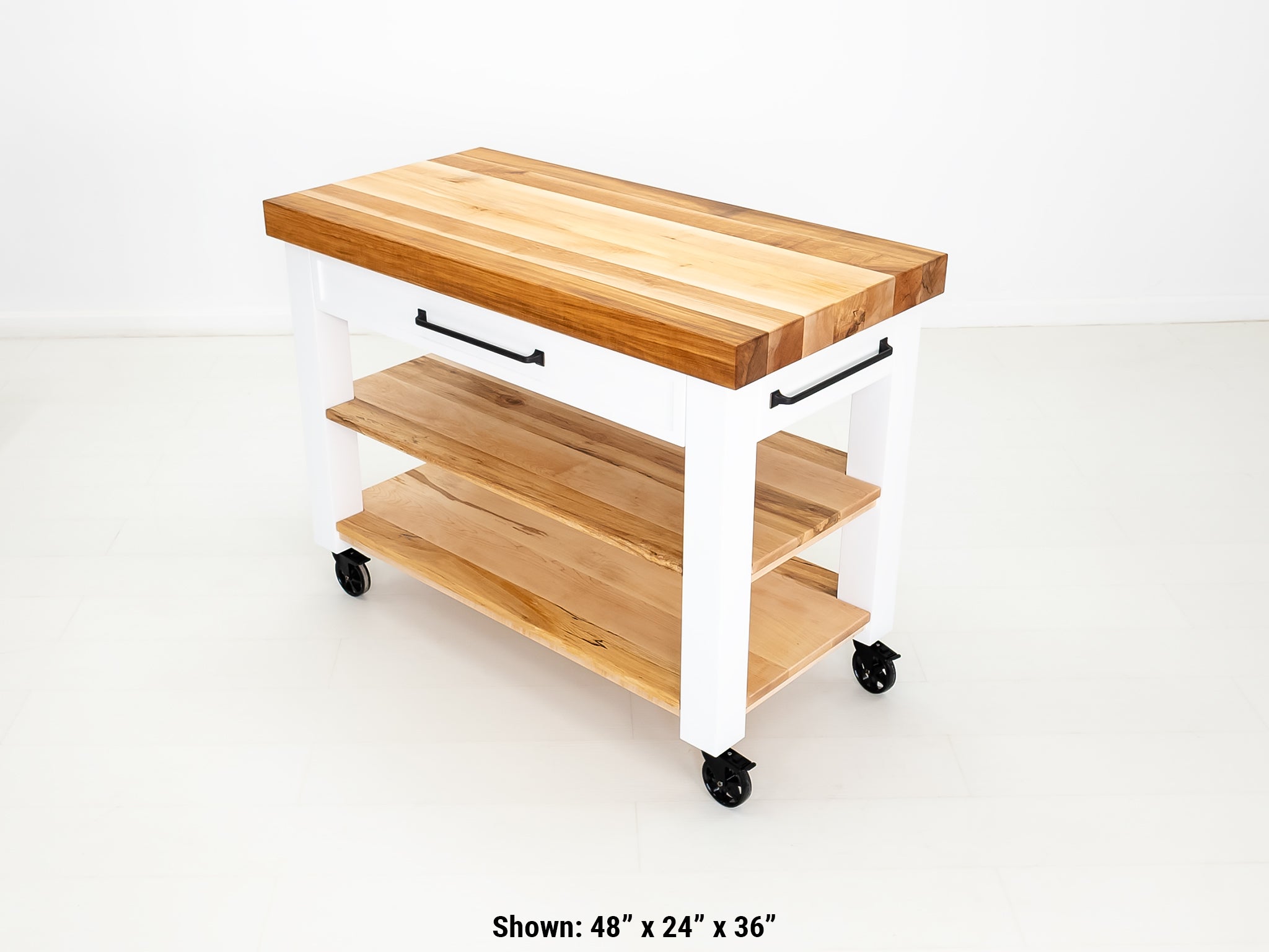 CHEF Butcher Block Island or Cart
