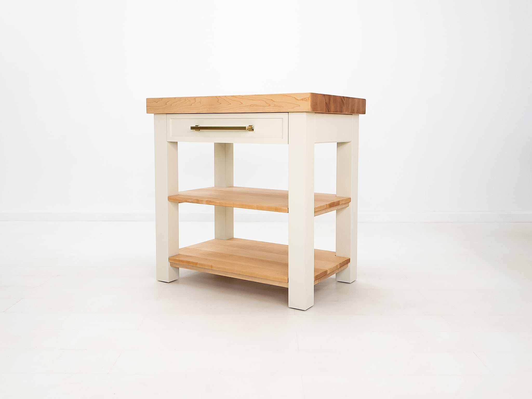 CHEF Butcher Block Island or Cart
