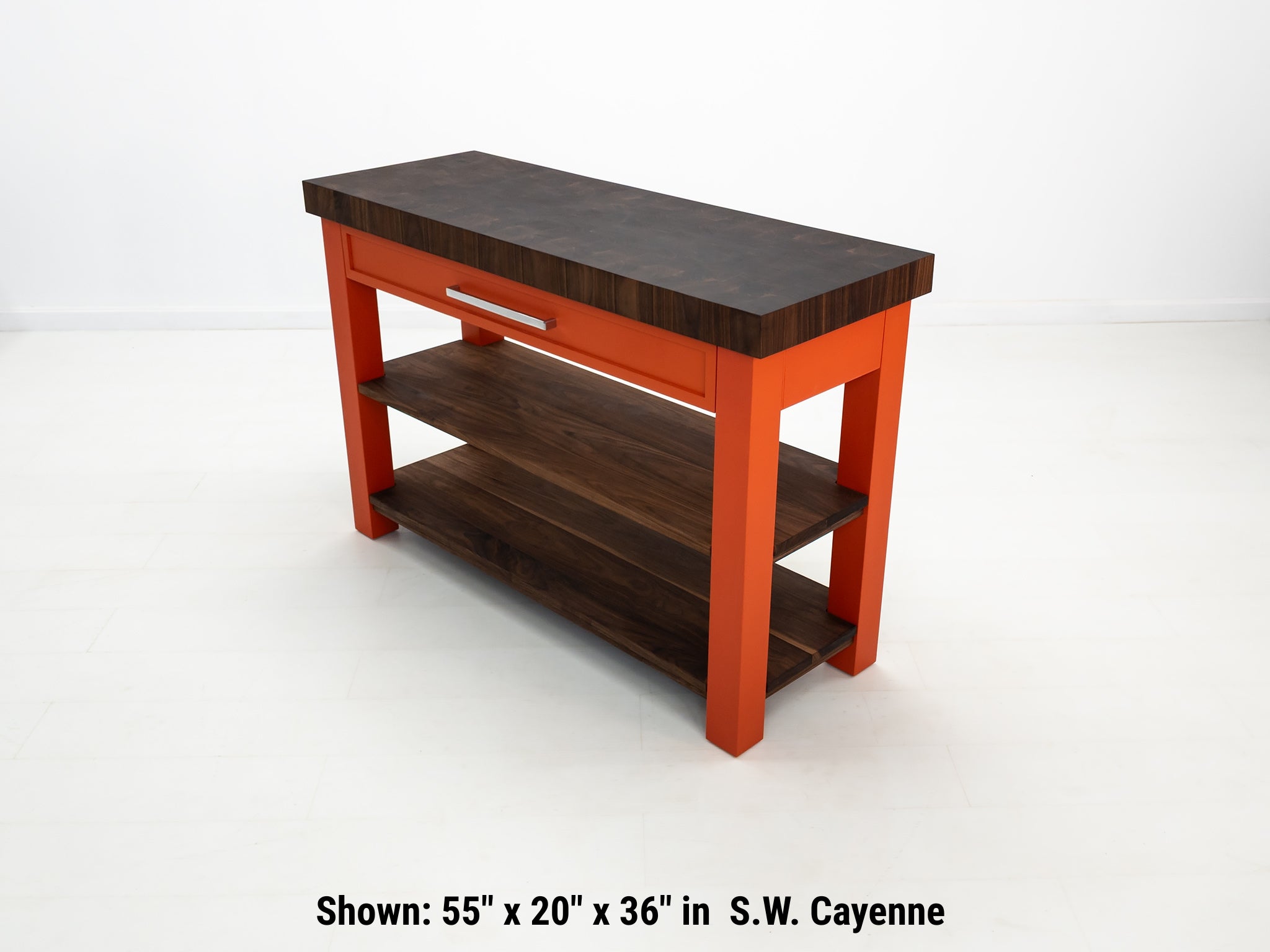 CHEF Butcher Block Island or Cart