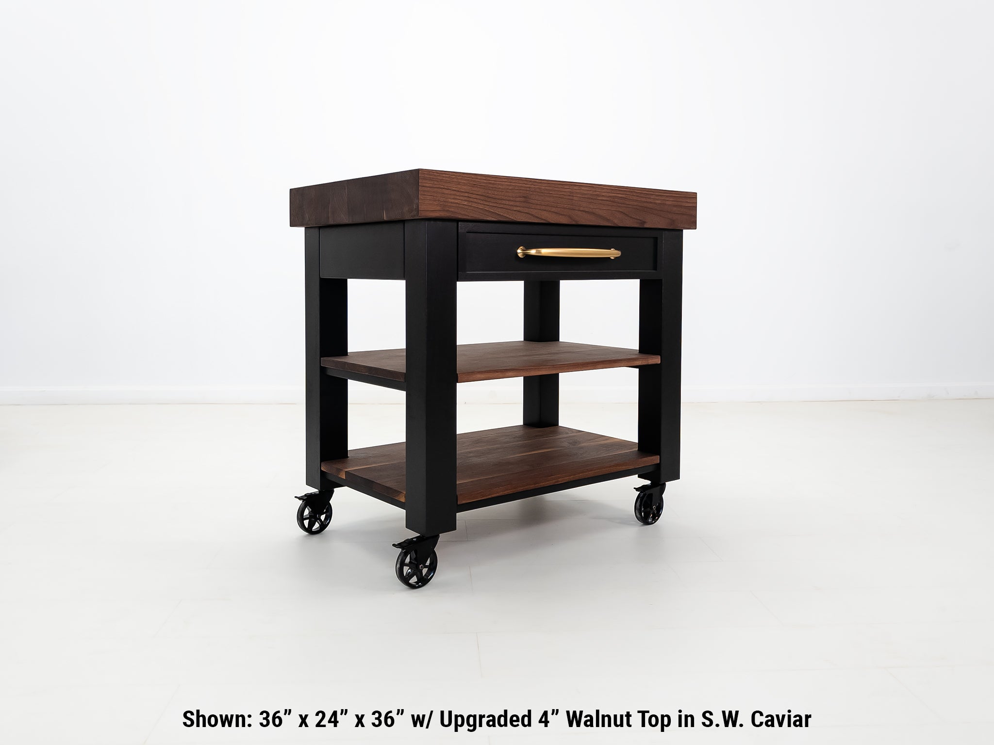 CHEF Butcher Block Island or Cart