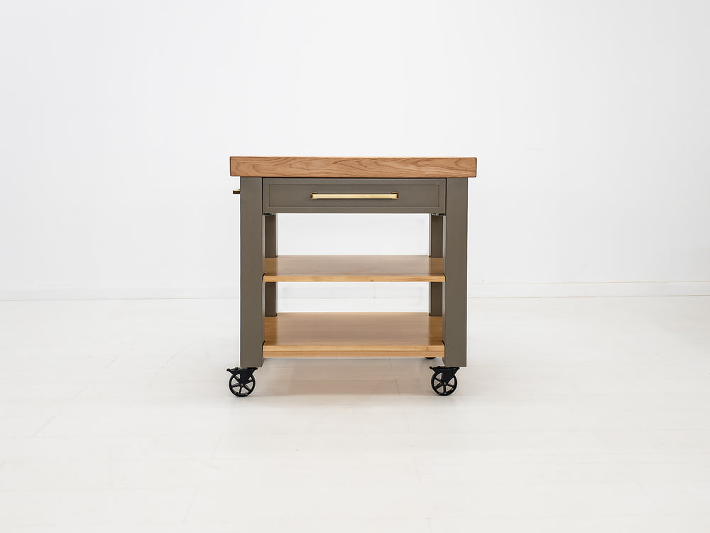 CHEF Butcher Block Island or Cart