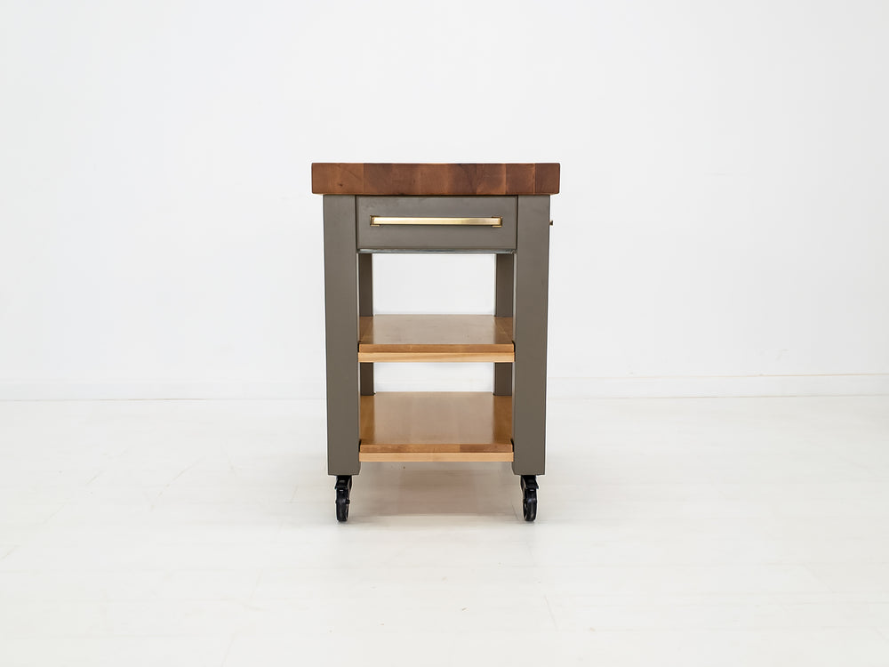 CHEF Butcher Block Island or Cart