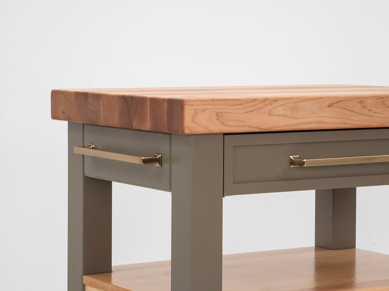 CHEF Butcher Block Island or Cart