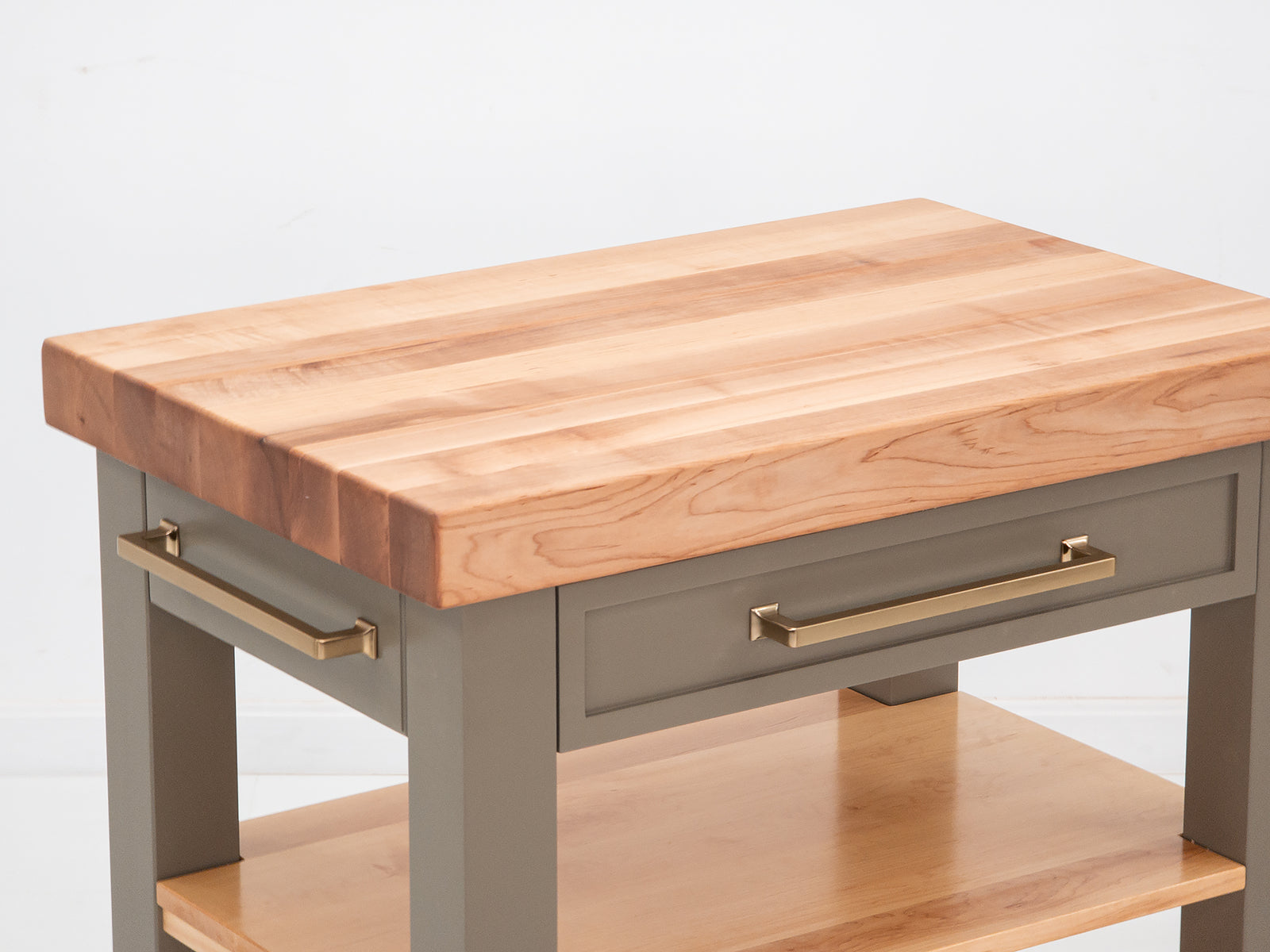 CHEF Butcher Block Island or Cart