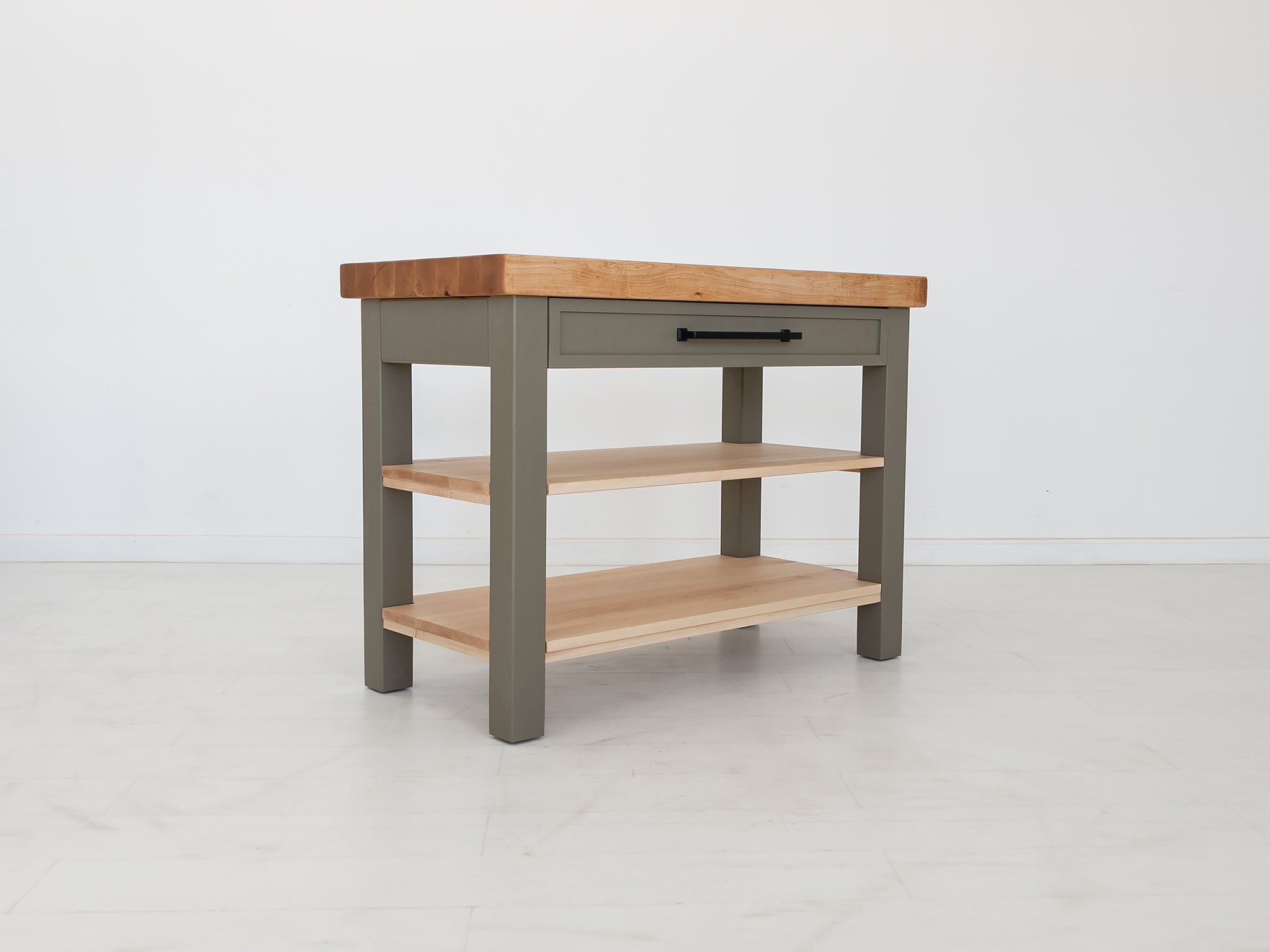 CHEF Butcher Block Island or Cart – Nutmeg Table Company