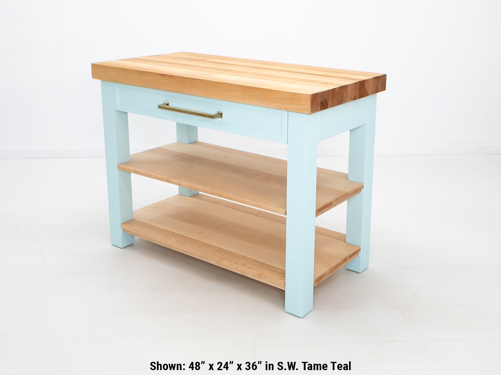 CHEF Butcher Block Island or Cart