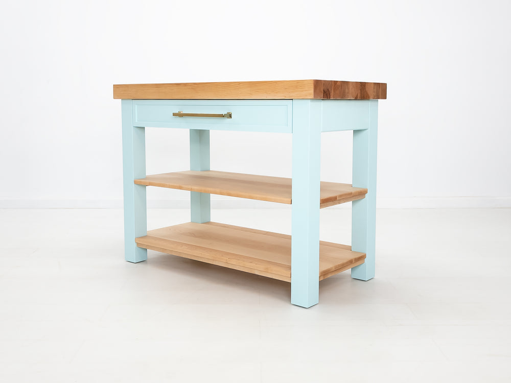 CHEF Butcher Block Island or Cart