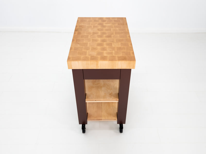 CHEF Butcher Block Island or Cart