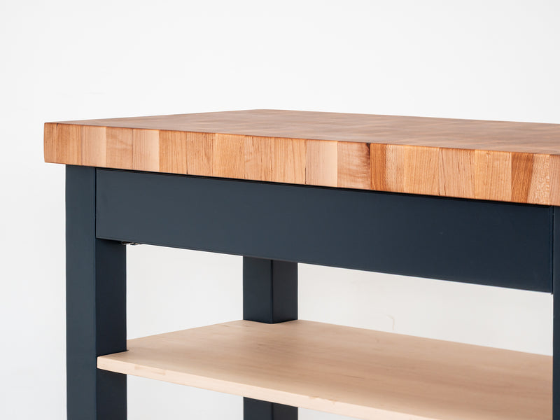 CHEF Butcher Block Island or Cart