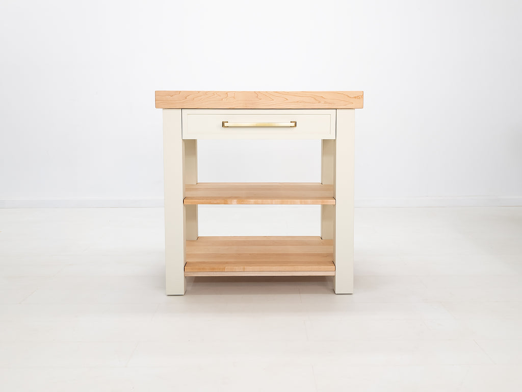 CHEF Butcher Block Island or Cart