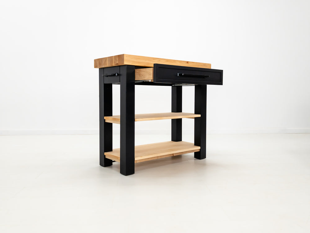 CHEF Butcher Block Island or Cart