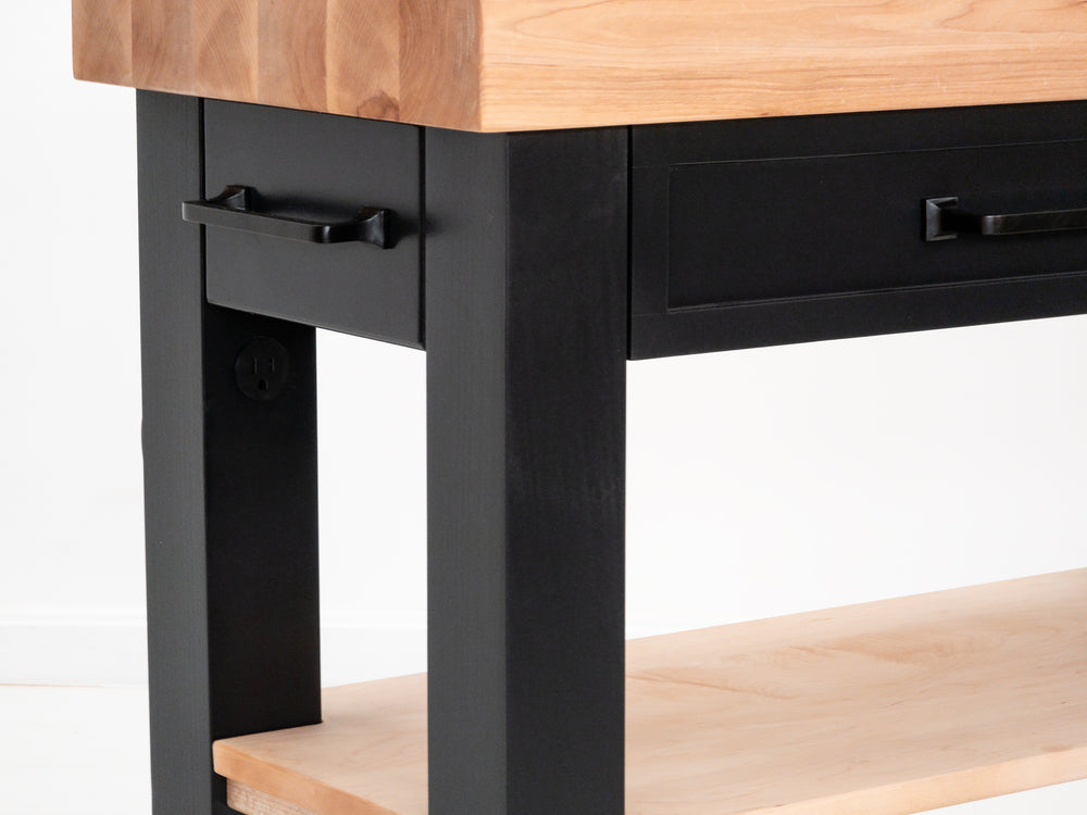 CHEF Butcher Block Island or Cart