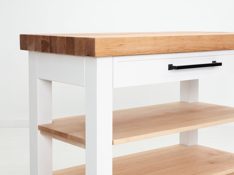 CHEF Butcher Block Island or Cart