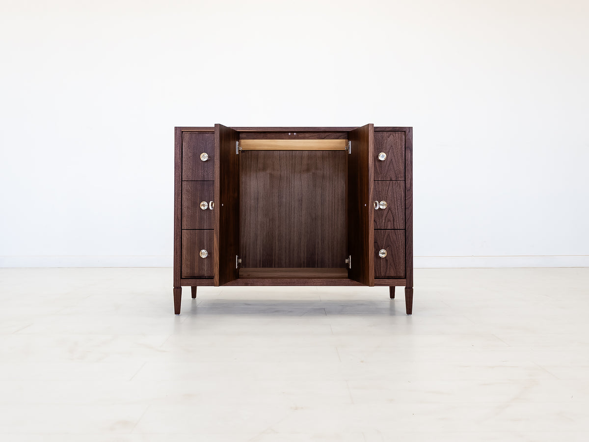Vanity with Dual Storage