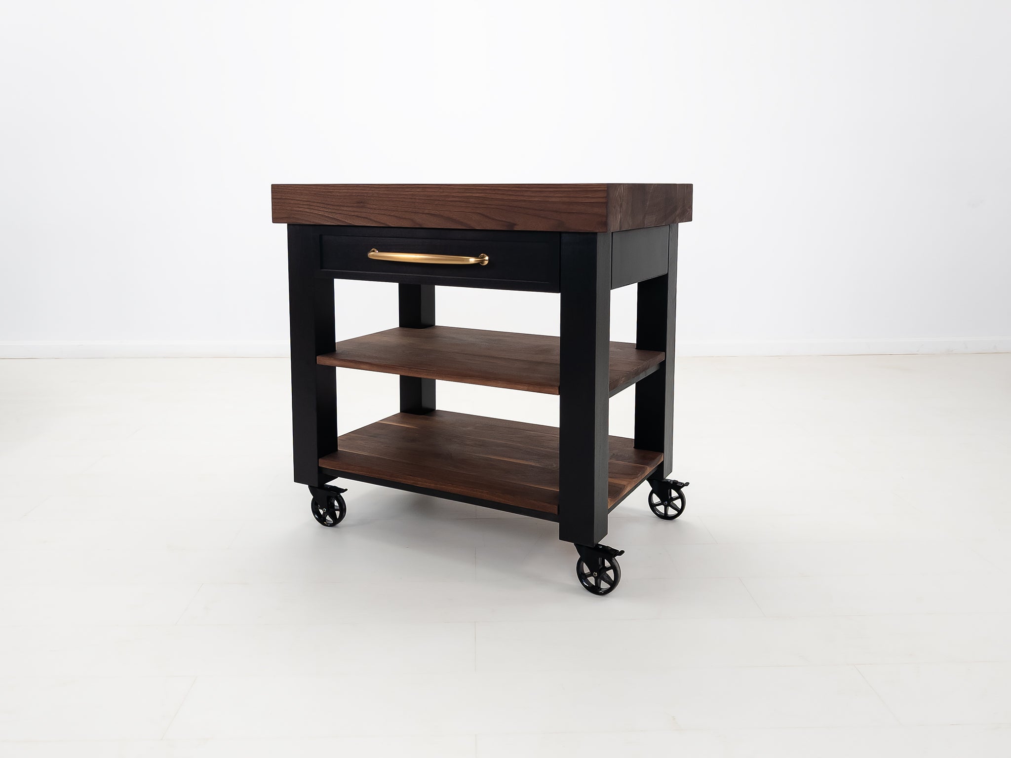 CHEF Butcher Block Island or Cart - Thumbnail 4