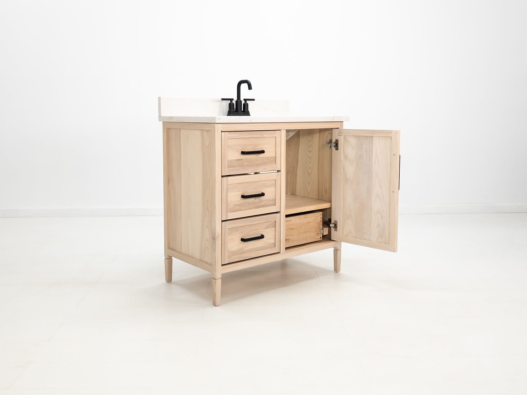 Vanity with Dual Storage