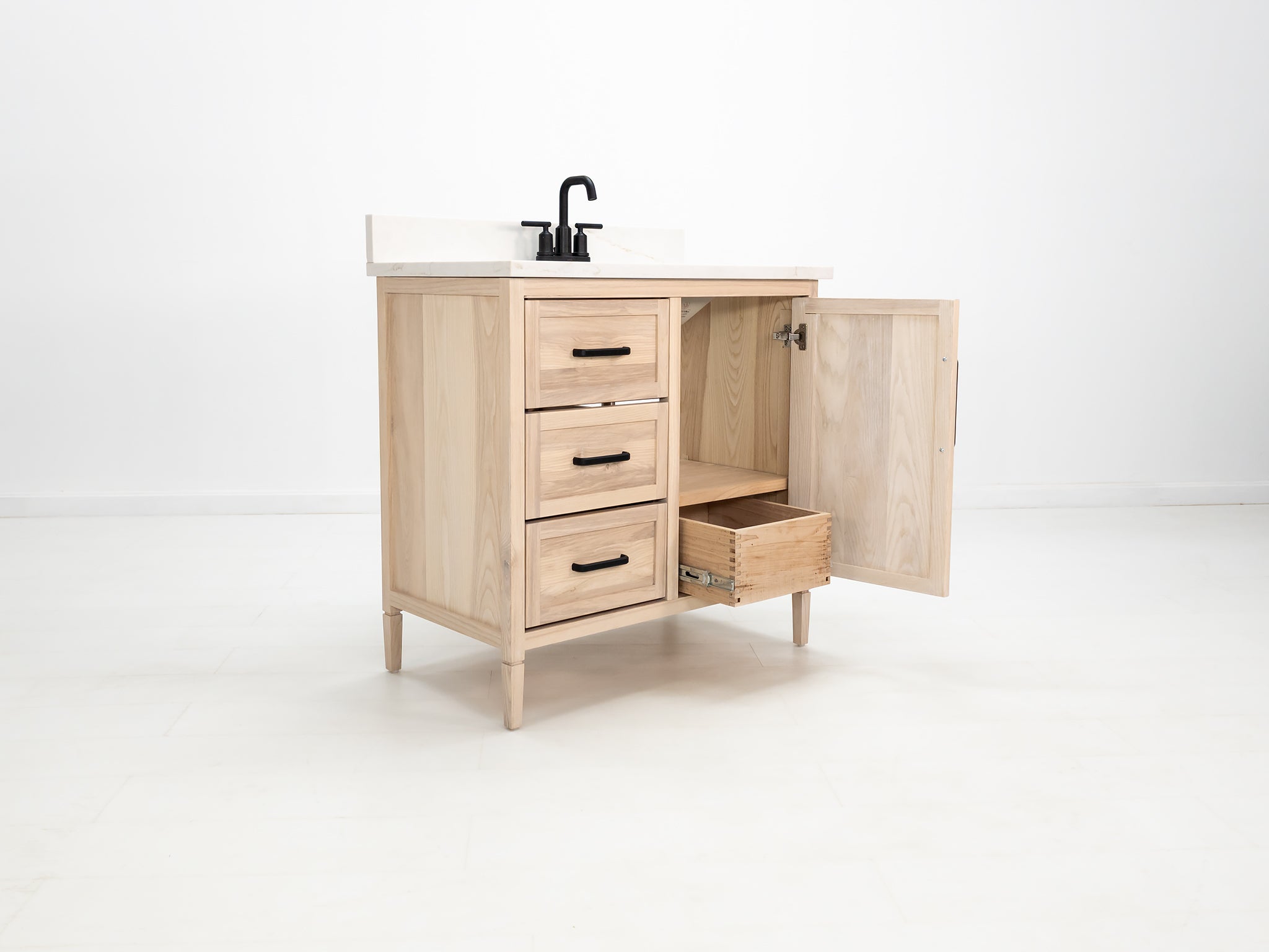 Vanity with Dual Storage