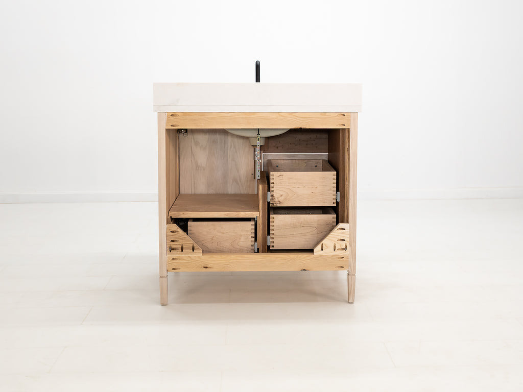 Vanity with Dual Storage