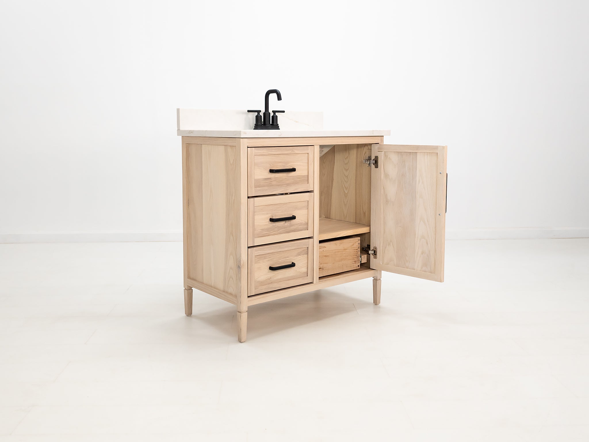 Vanity with Dual Storage