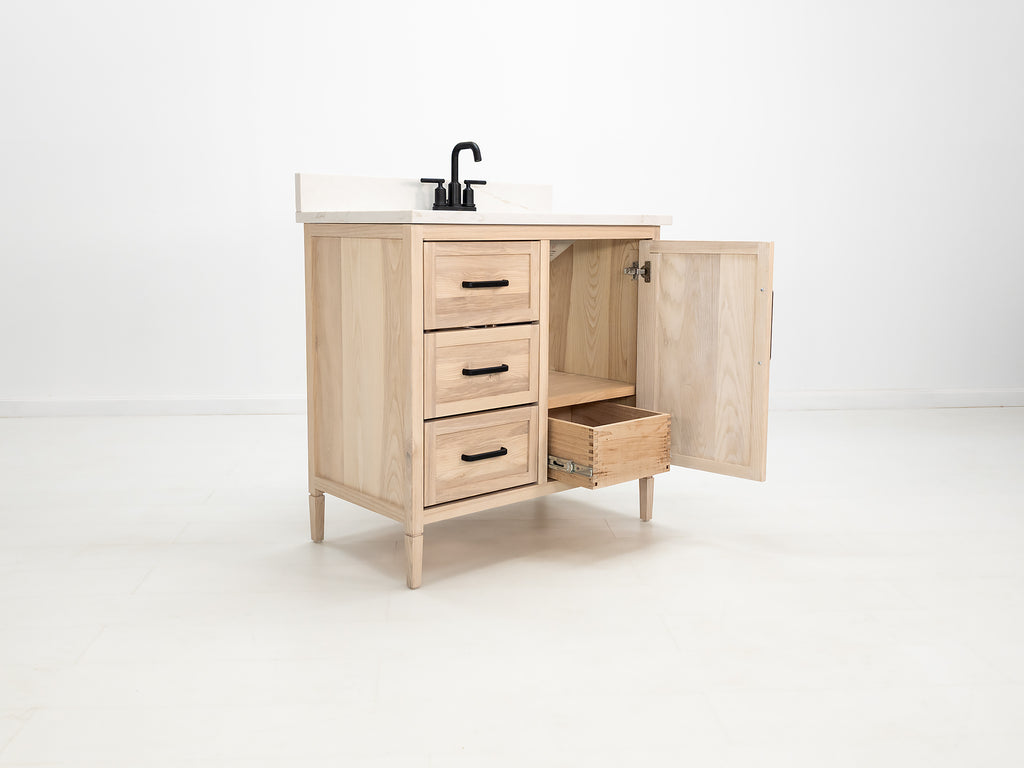 Vanity with Dual Storage