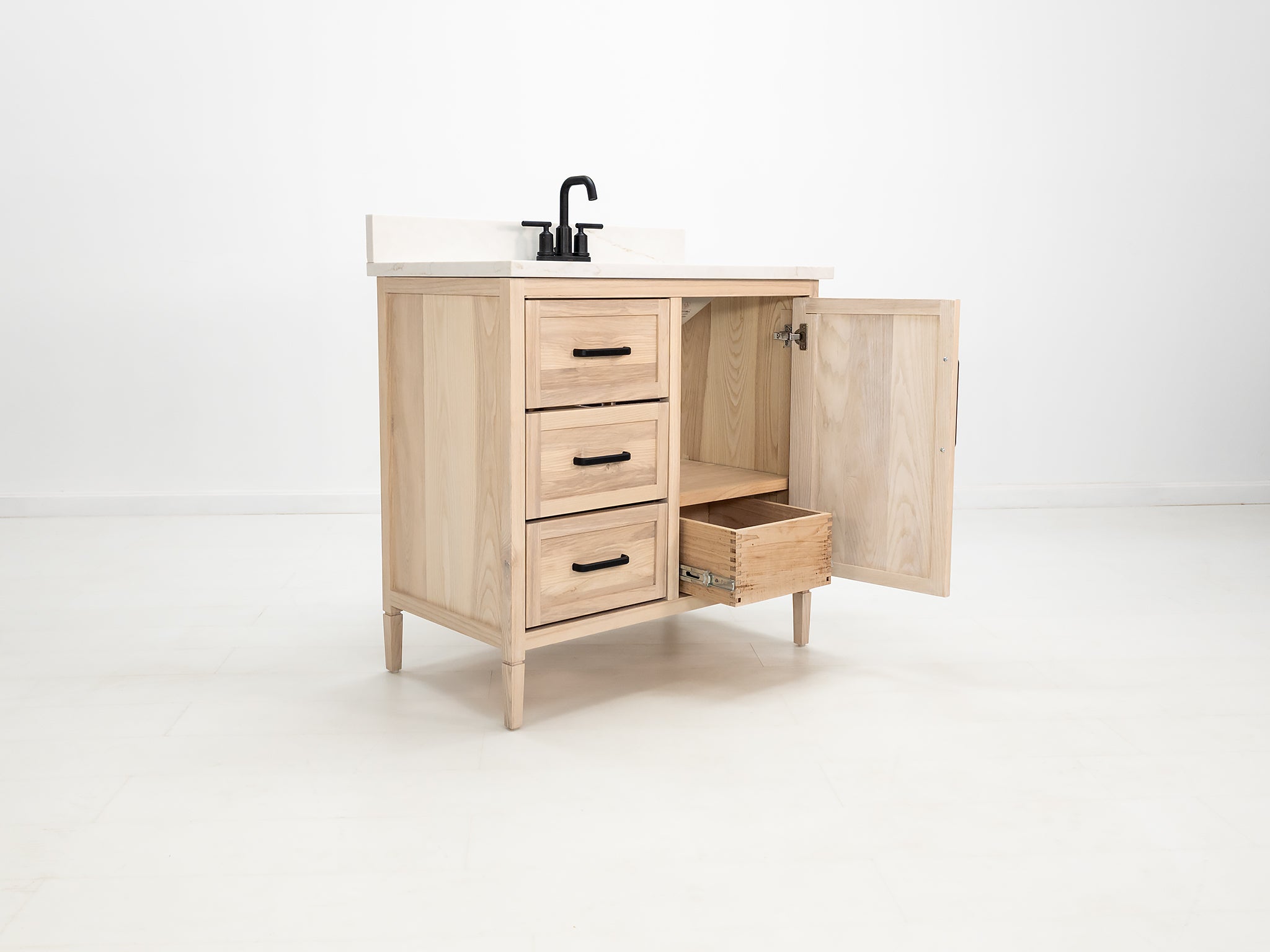 Vanity with Dual Storage