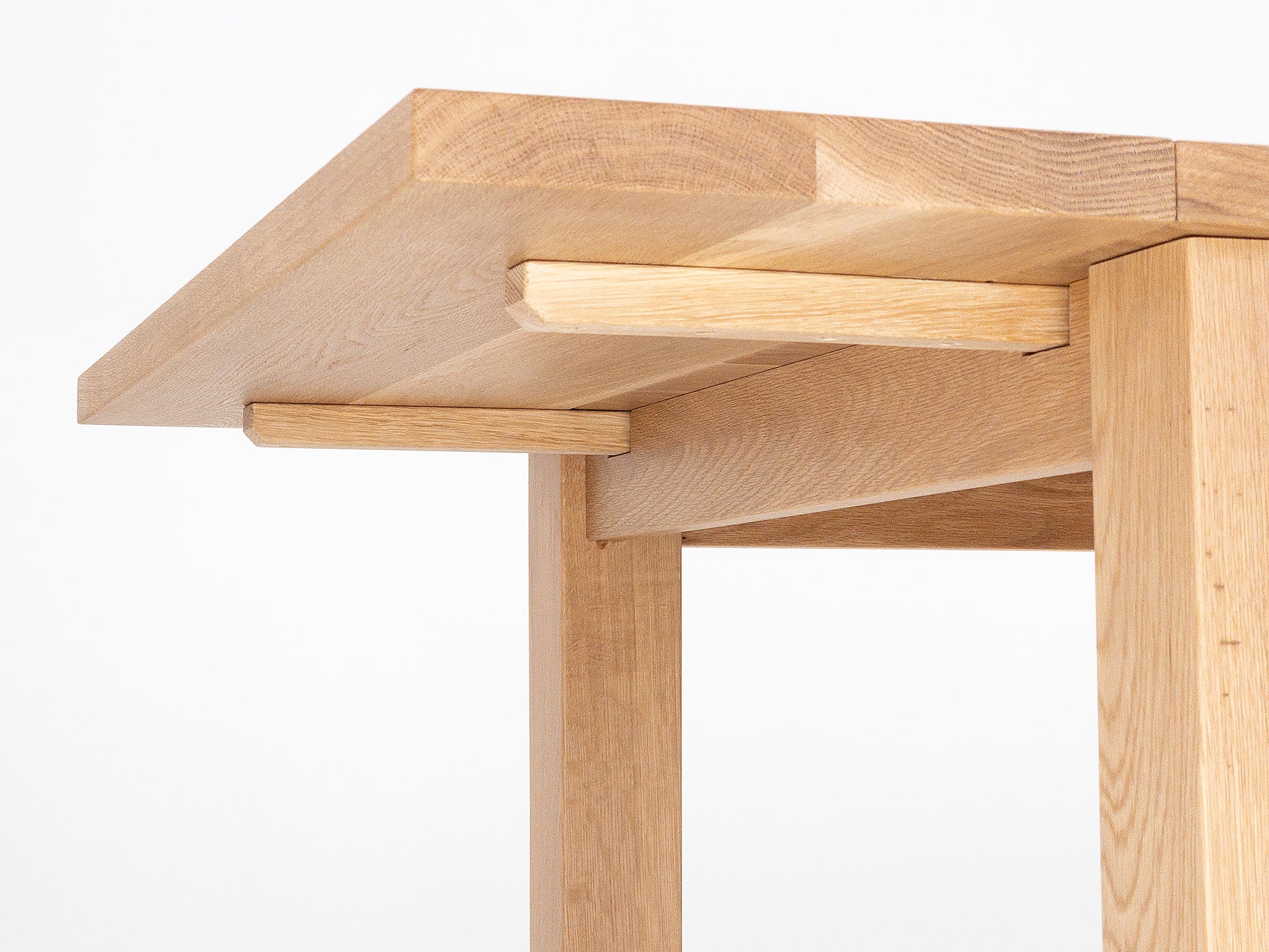 Close-up of NTCo's add on table extensions.