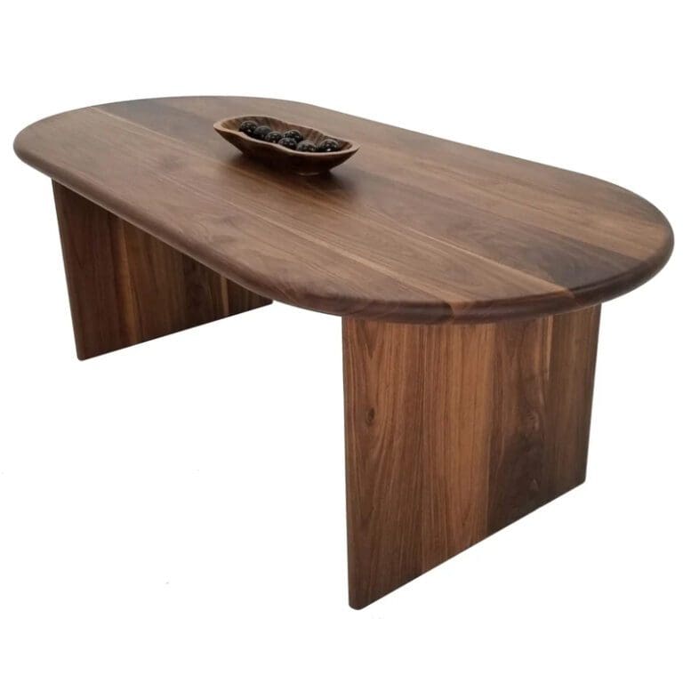 HANA Oval Walnut Dining Table | Nutmeg Table Company